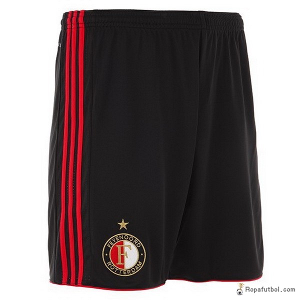 Pantalones Feyenoord Rotterdam Replica Primera Ropa 2017/18 Negro